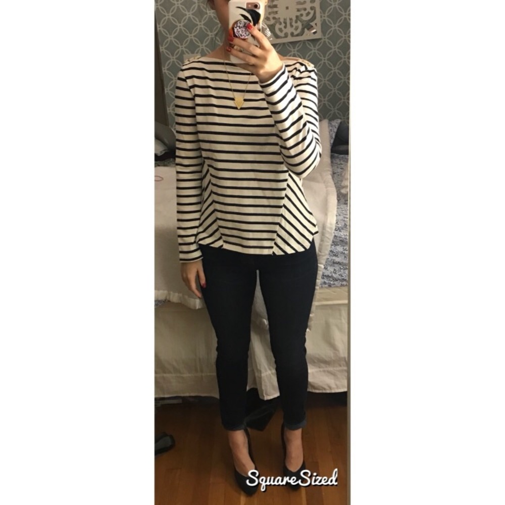 Striped long sleeve shirt